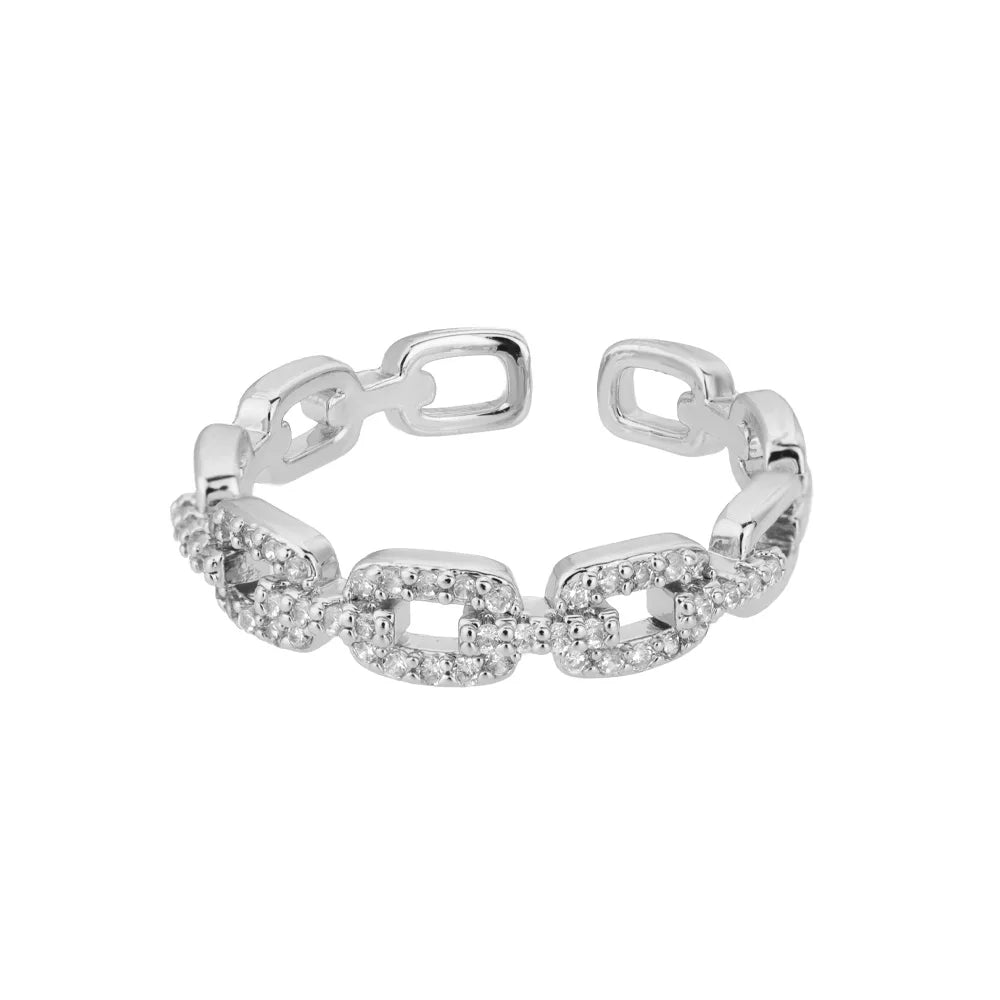 Bague Luna en Acier Inoxydable résistant à l'eau