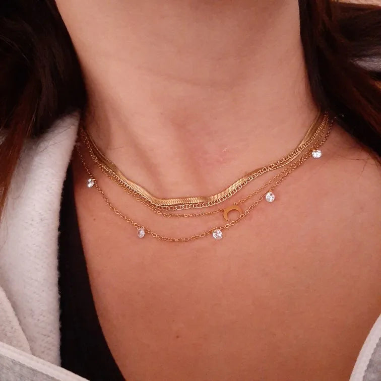Chaine Diamant en Acier Inoxydable