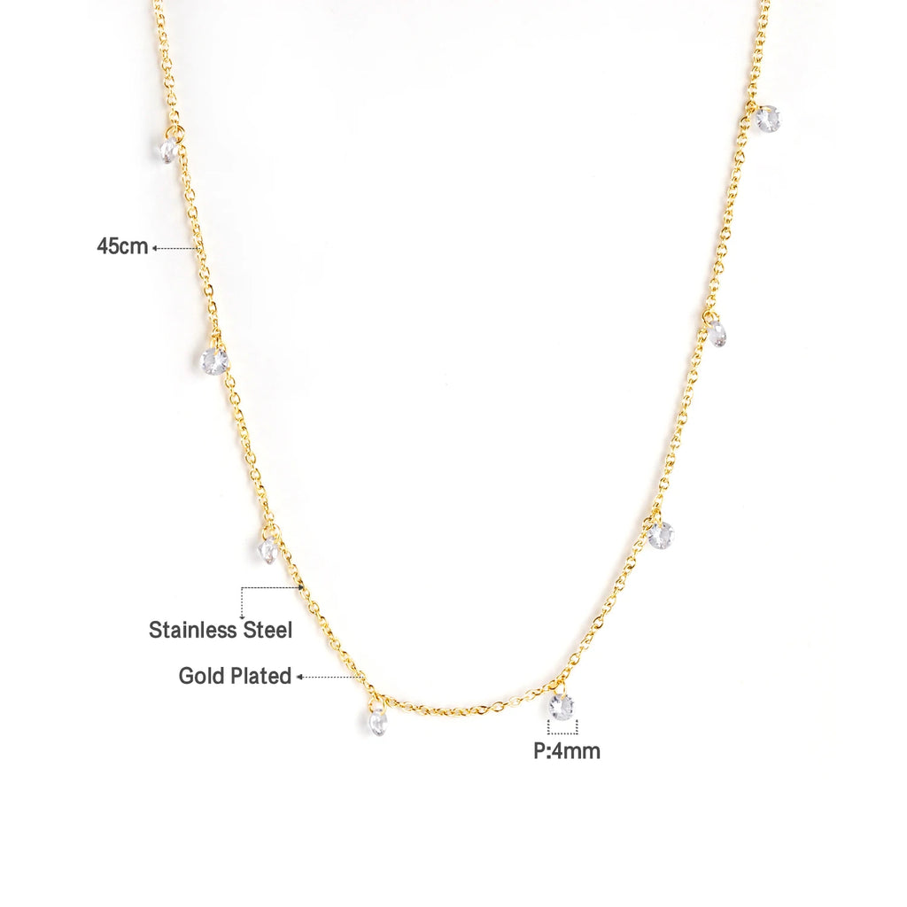 Chaine Diamant en Acier Inoxydable