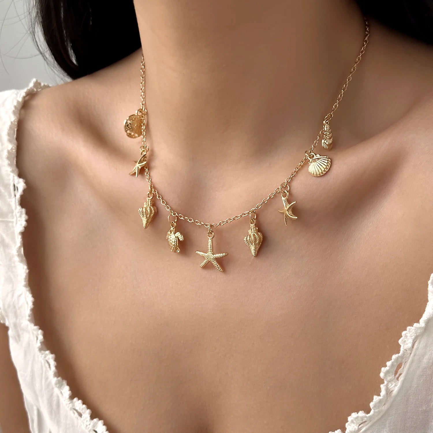 Collier Étoile de Mer