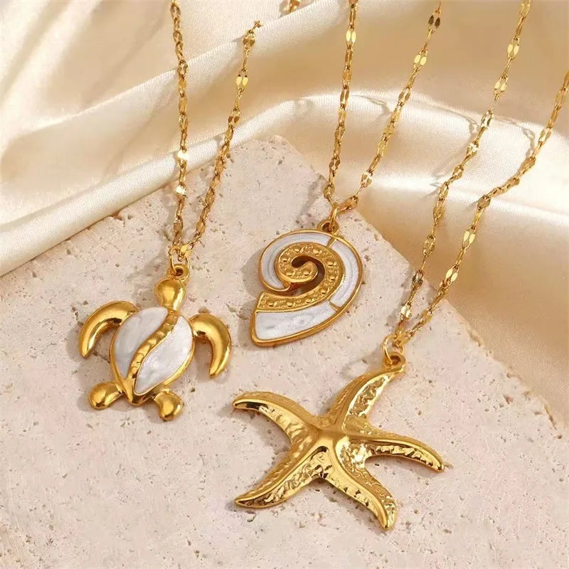 Collier coeur d'or