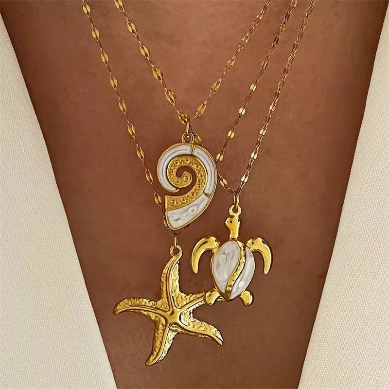 Collier coeur d'or