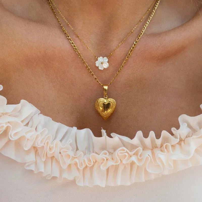 Collier fleur