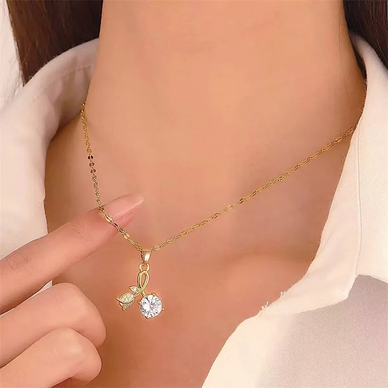 Chaine doré en Acier Inoxydable