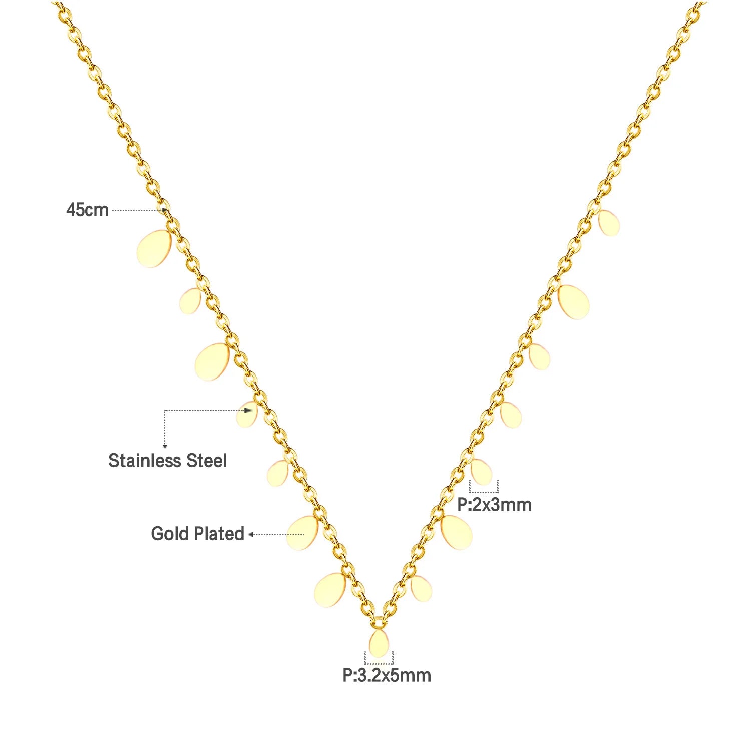 Chaine Diamant en Acier Inoxydable
