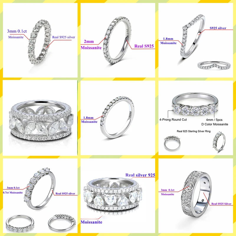 Bague Luna en Acier Inoxydables