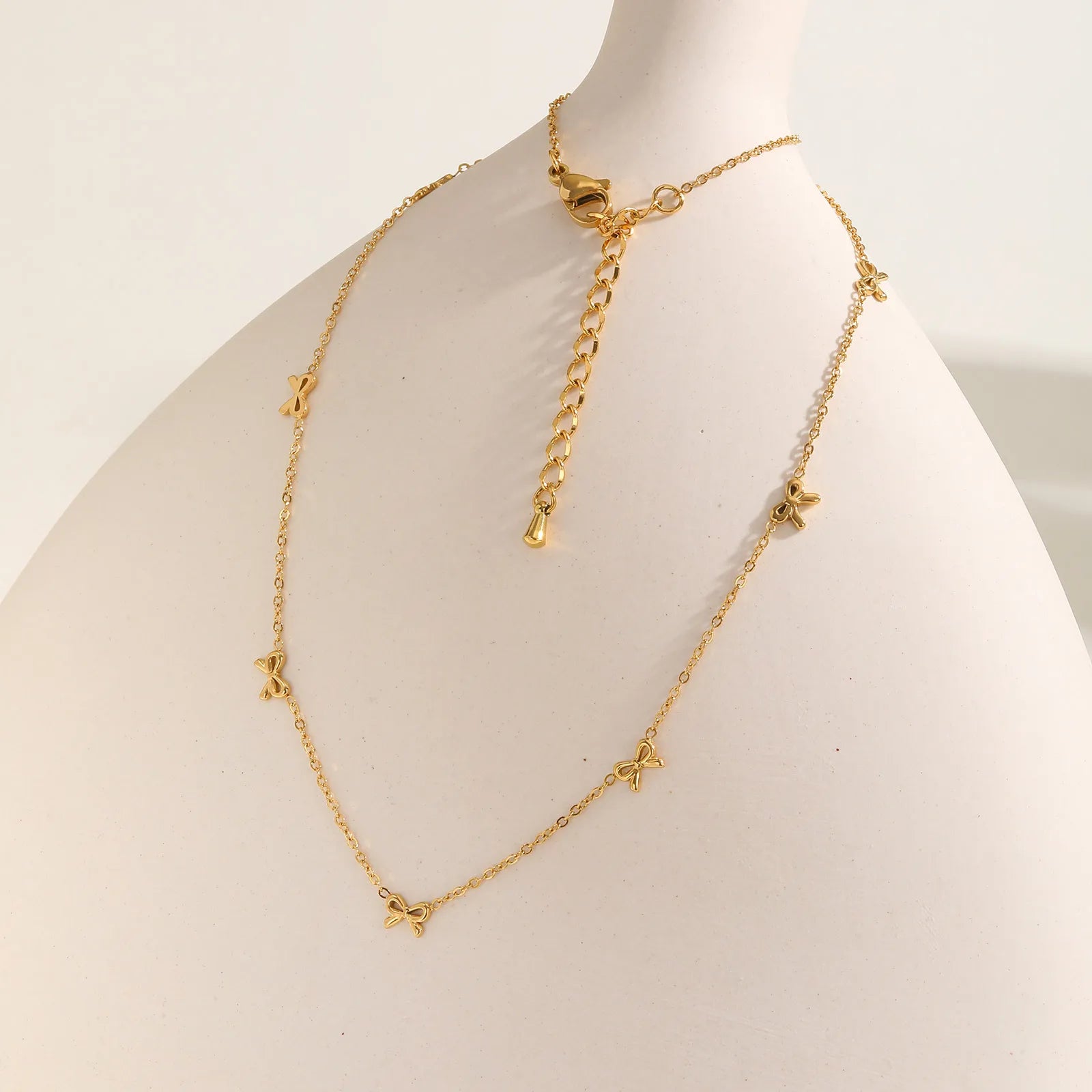 Collier Papillon Doré