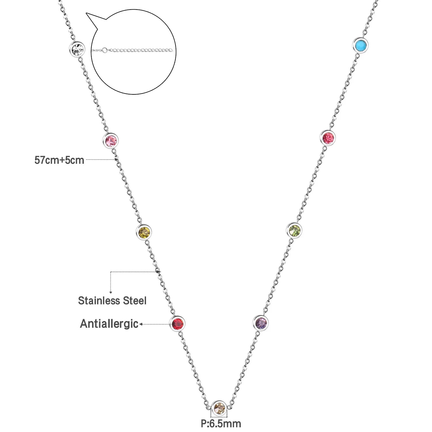 Chaine Diamant en Acier Inoxydable