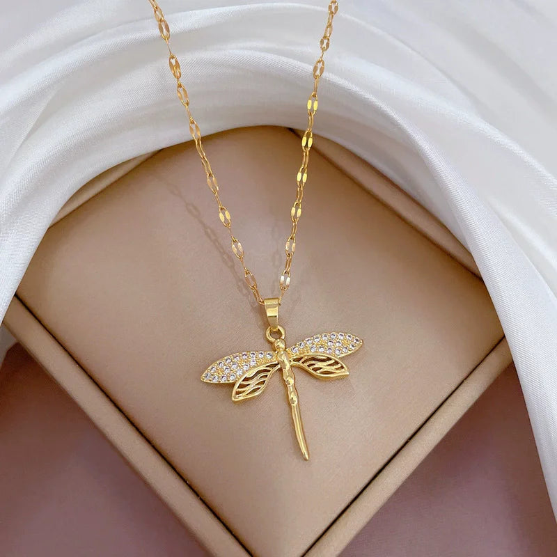 Chaine magnifique jaune d'or