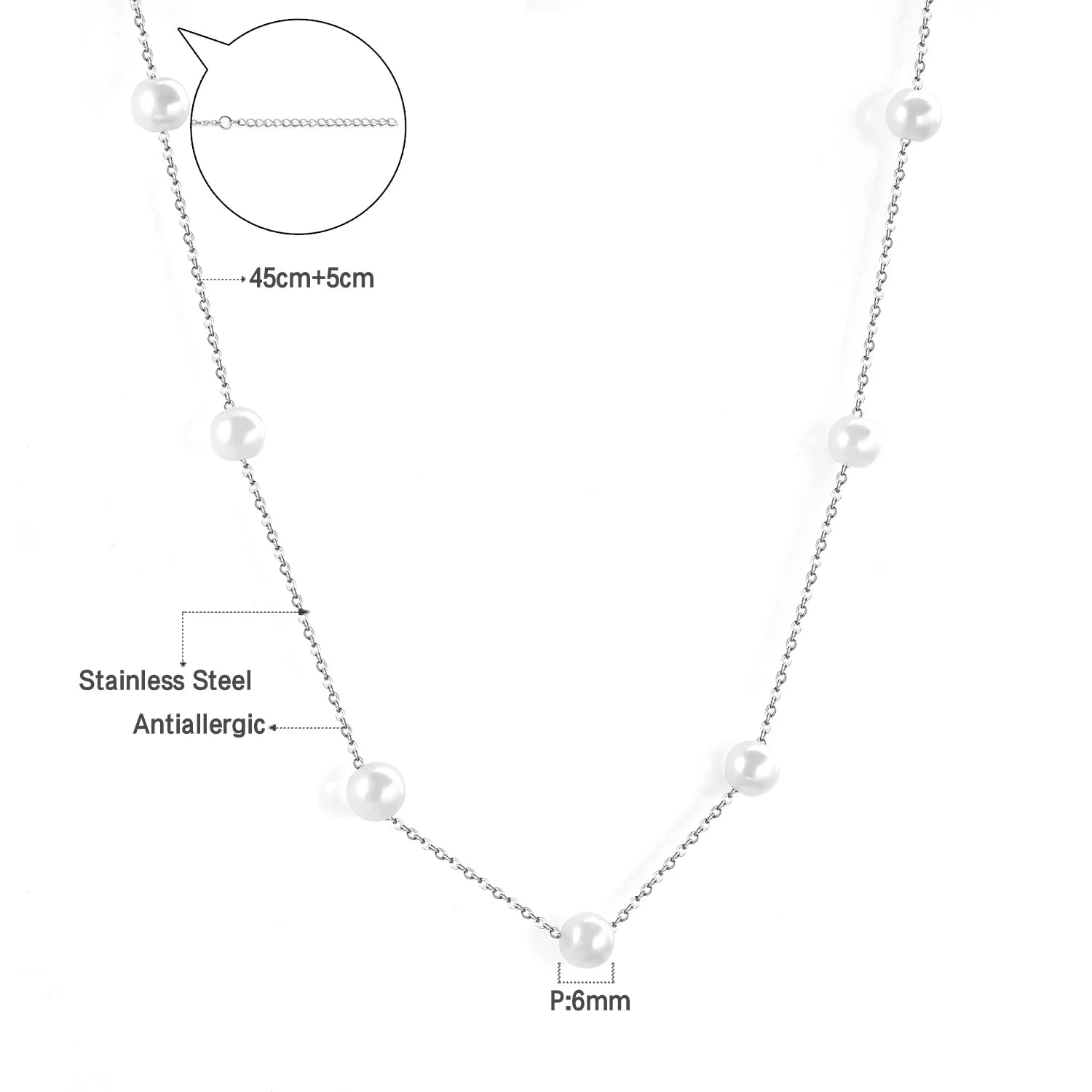 Chaine Diamant en Acier Inoxydable