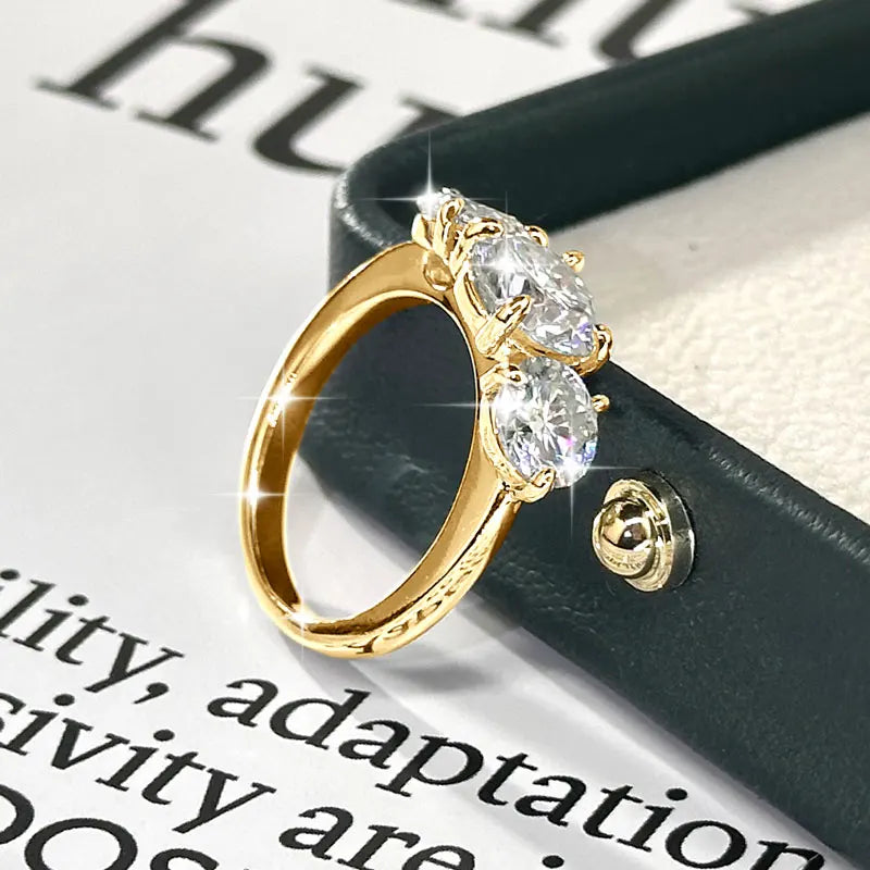 Bague Élégance Résistant à l'eau en acier inoxydable