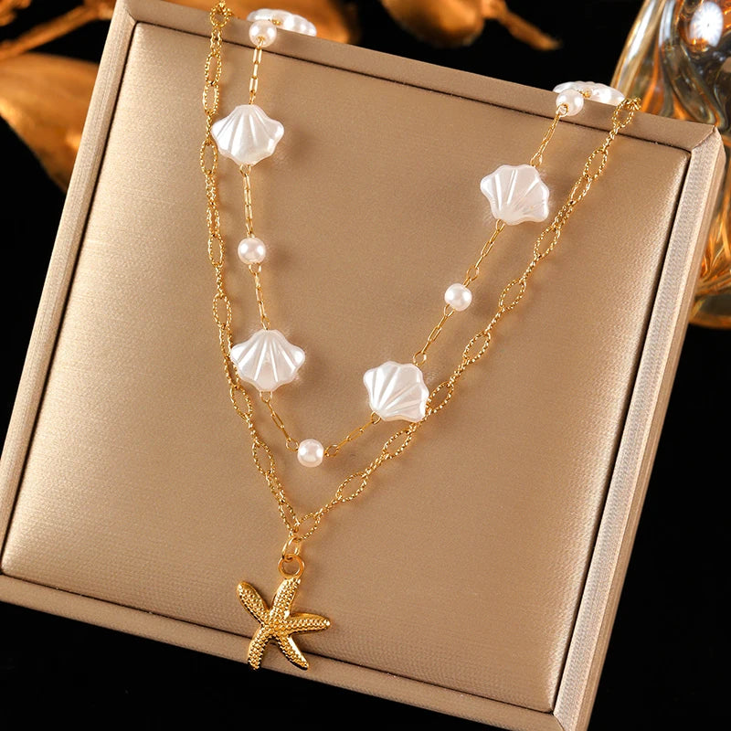 collier dauphin jaune doré