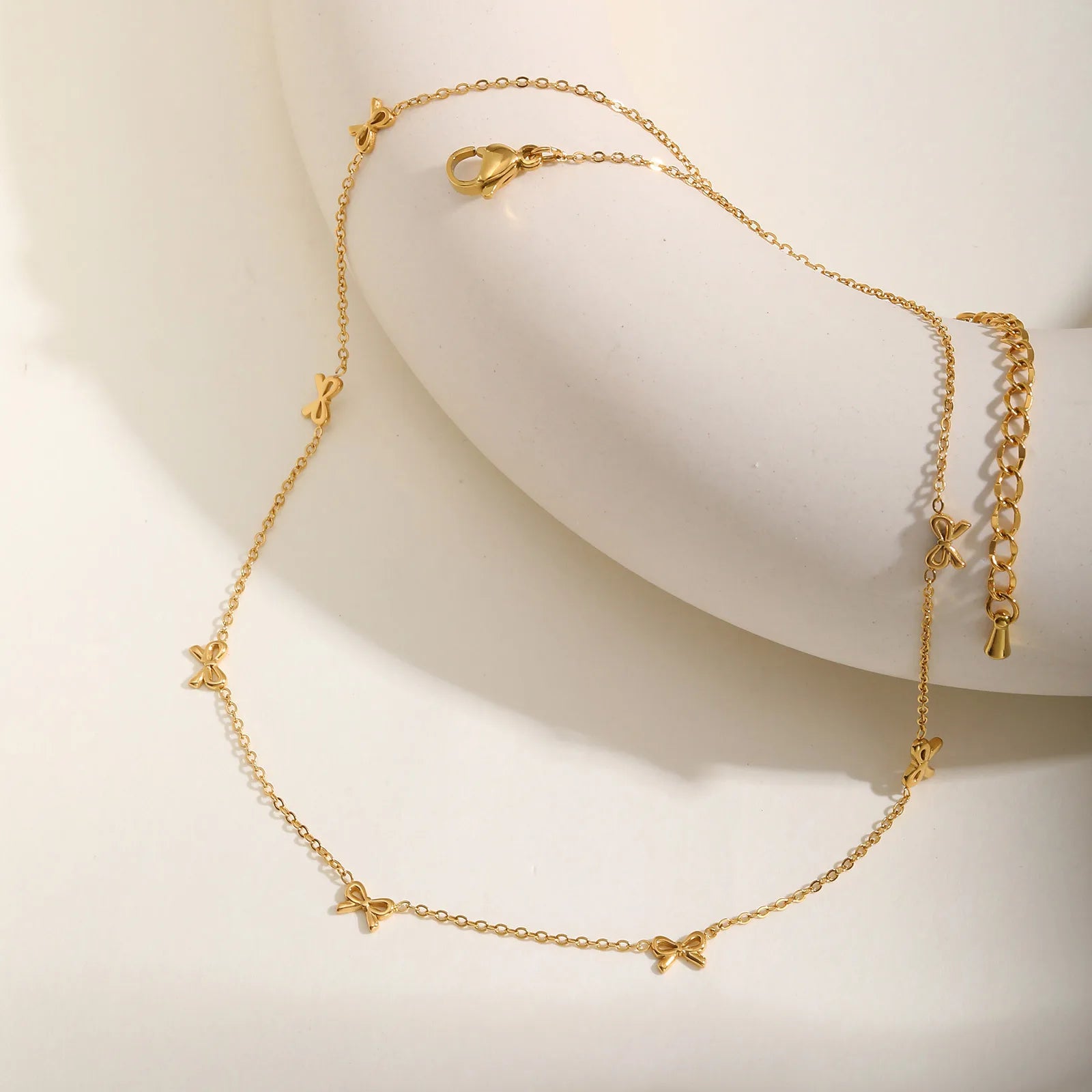 Collier Papillon Doré
