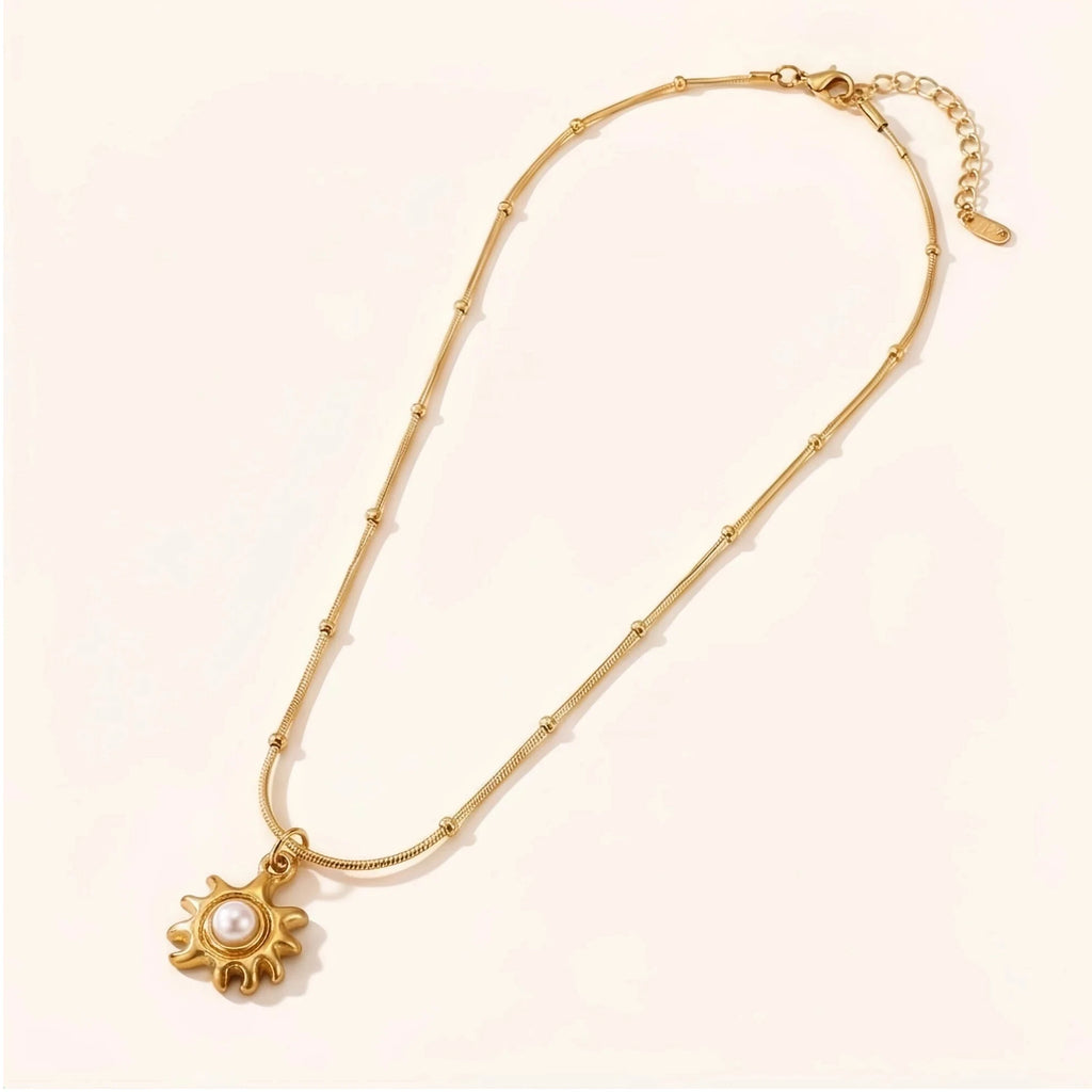 Collier Soleil Doré