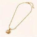 Collier Soleil Doré