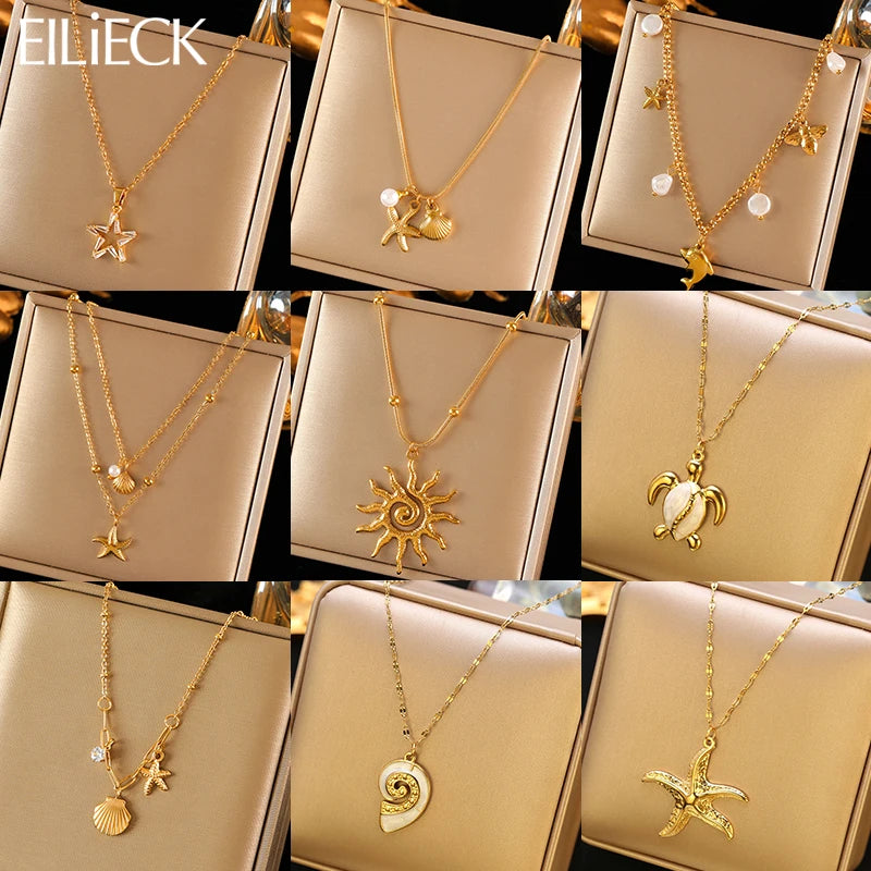 Collier coeur d'or